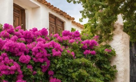 Buganvilla (Bougainvillea), la planta con flores de colores vibrantes